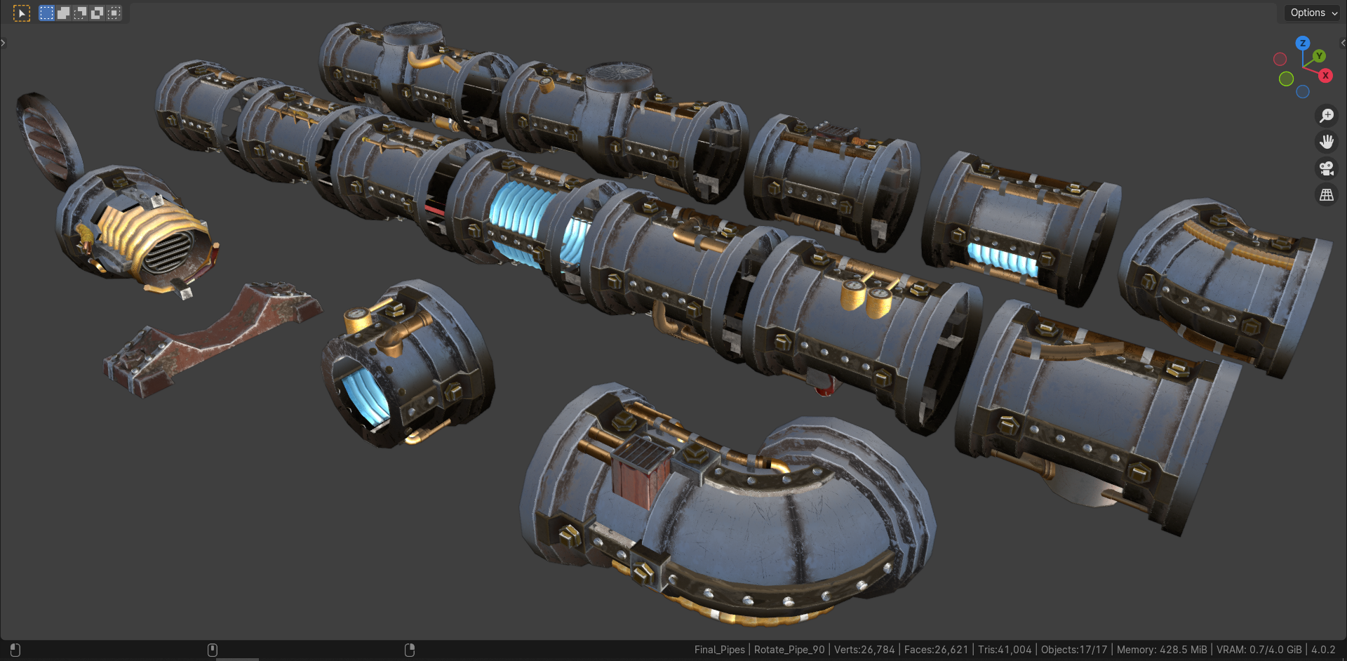 Warhammer Pipe All Models Screenshot